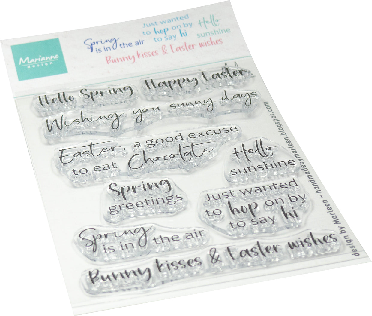 Marianne Design Clear Stamp - Spring Is In The Air by Marleen