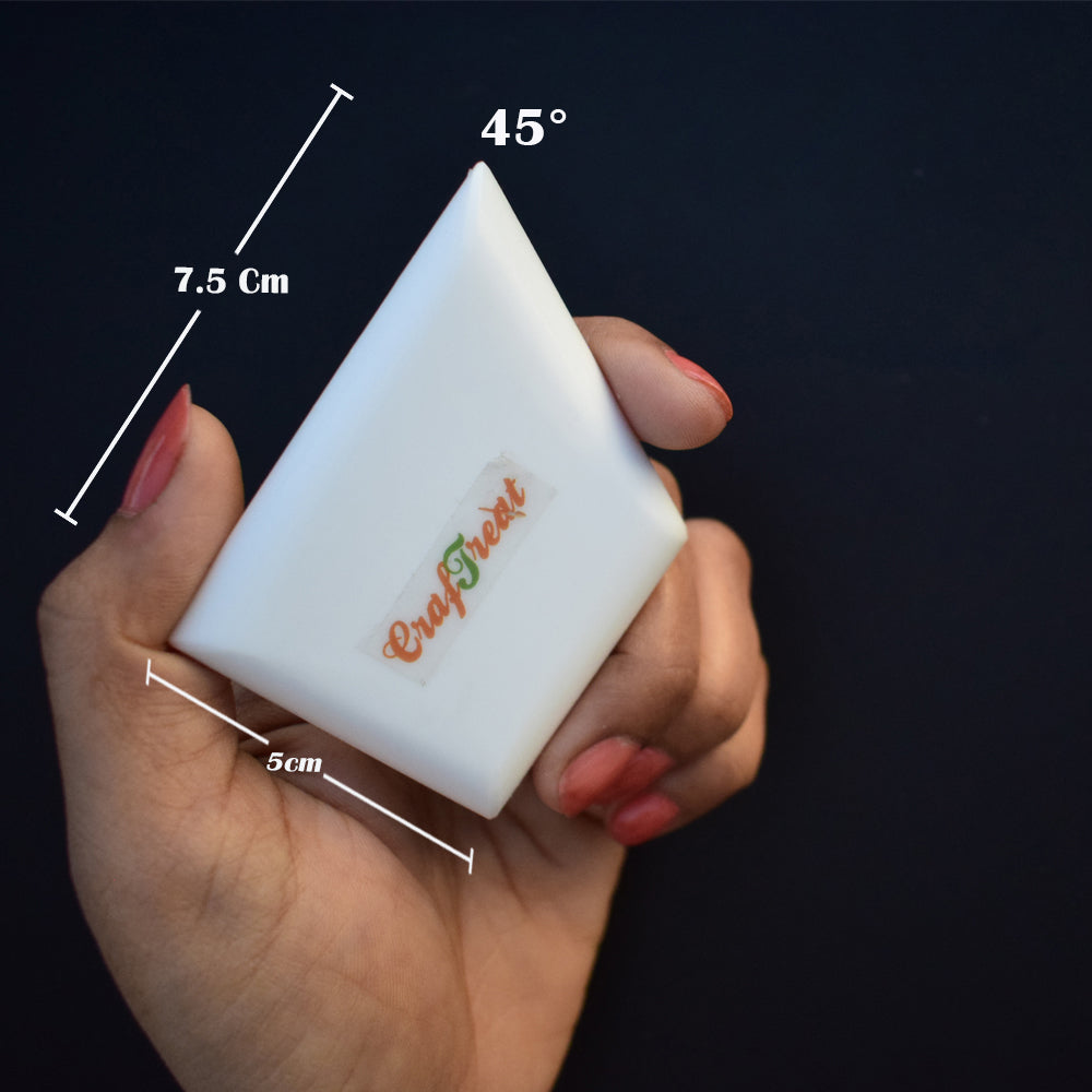 Craftreat Teflon Bone Folder Set - Large and Ergo Square - 2 Pcs