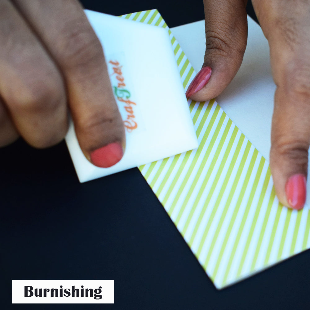 Craftreat Teflon Bone Folder Set - Large and Ergo Square - 2 Pcs