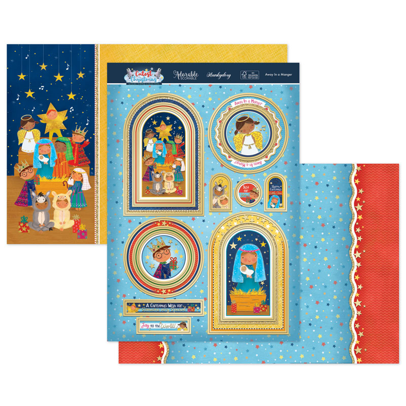 Away in a Manger Luxury Topper Set