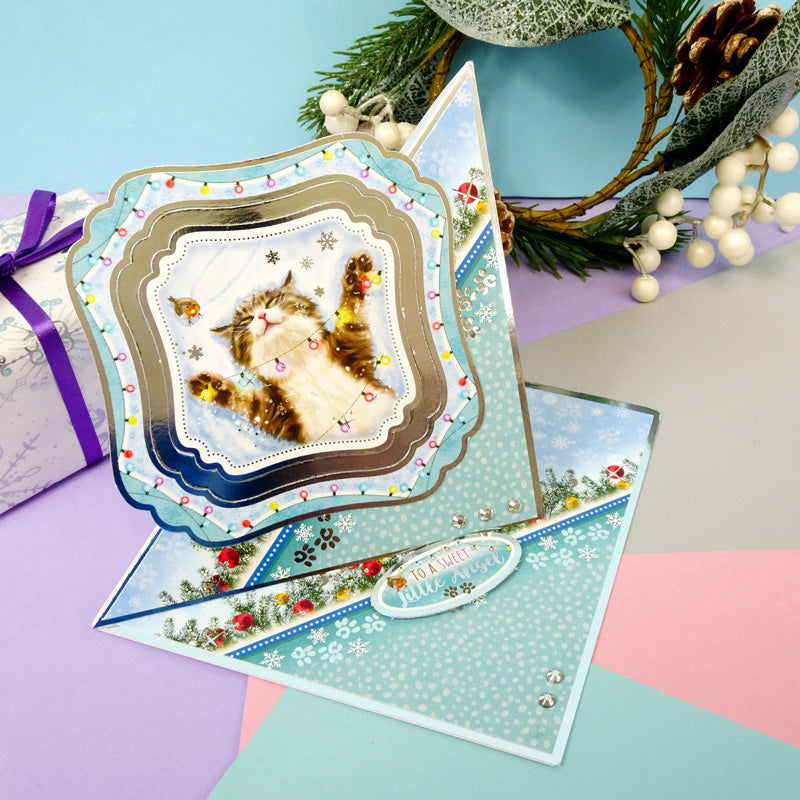 Meowy Christmas Luxury Topper Set