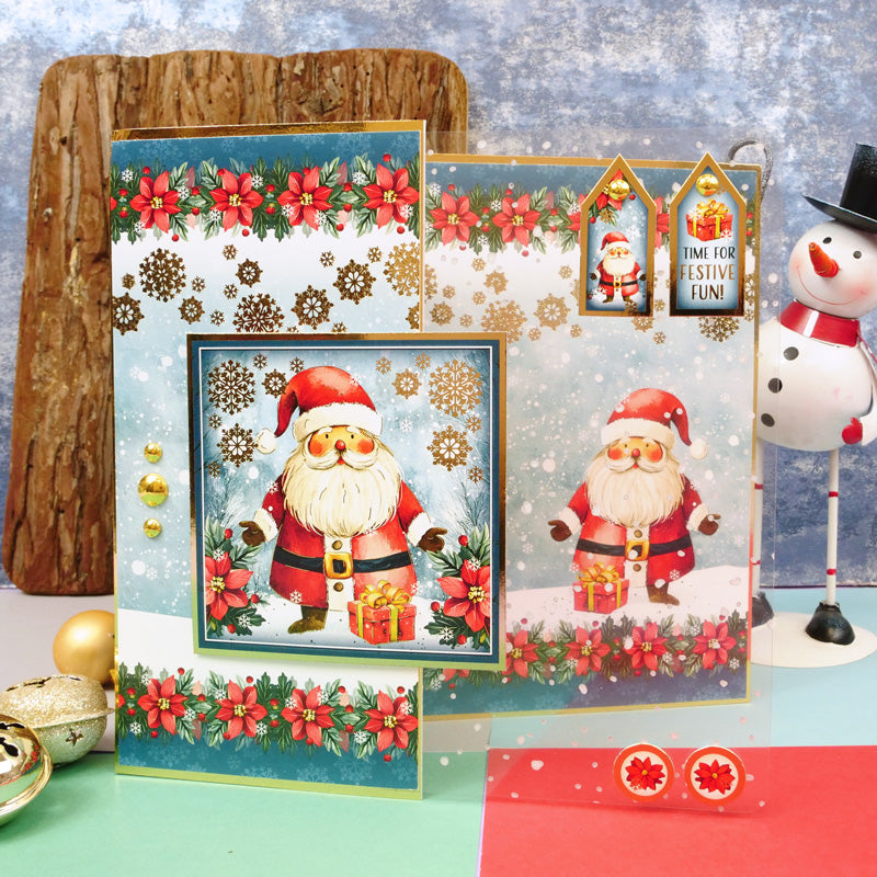 Santa Smiles Luxury Topper Set