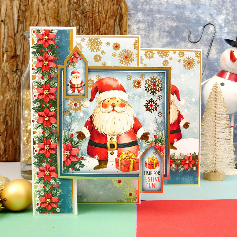 Santa Smiles Luxury Topper Set