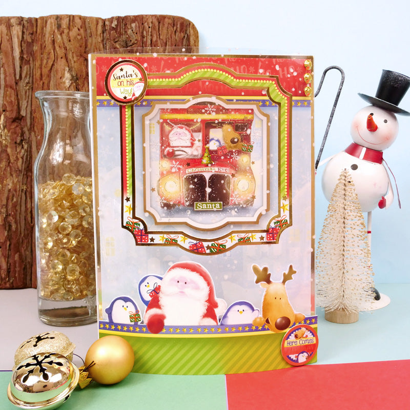 Santa's On His Way! Luxury Topper Set