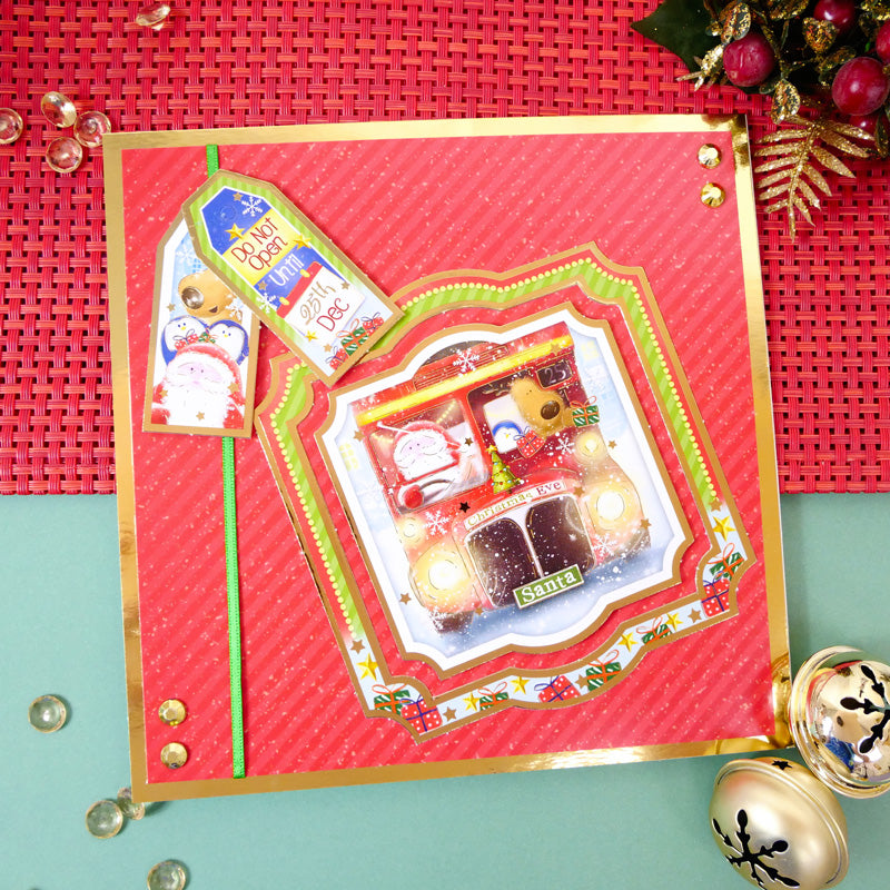 Santa's On His Way! Luxury Topper Set