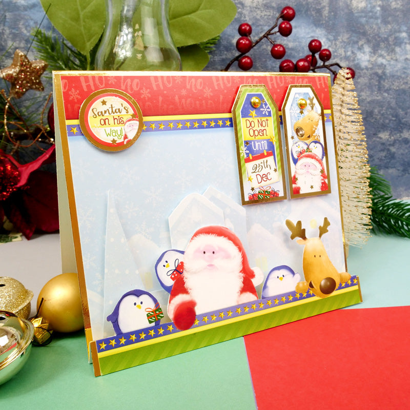 Santa's On His Way! Luxury Topper Set