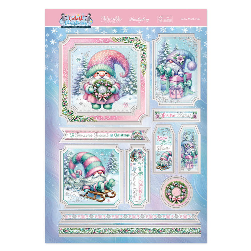 Snow Much Fun! Luxury Topper Set