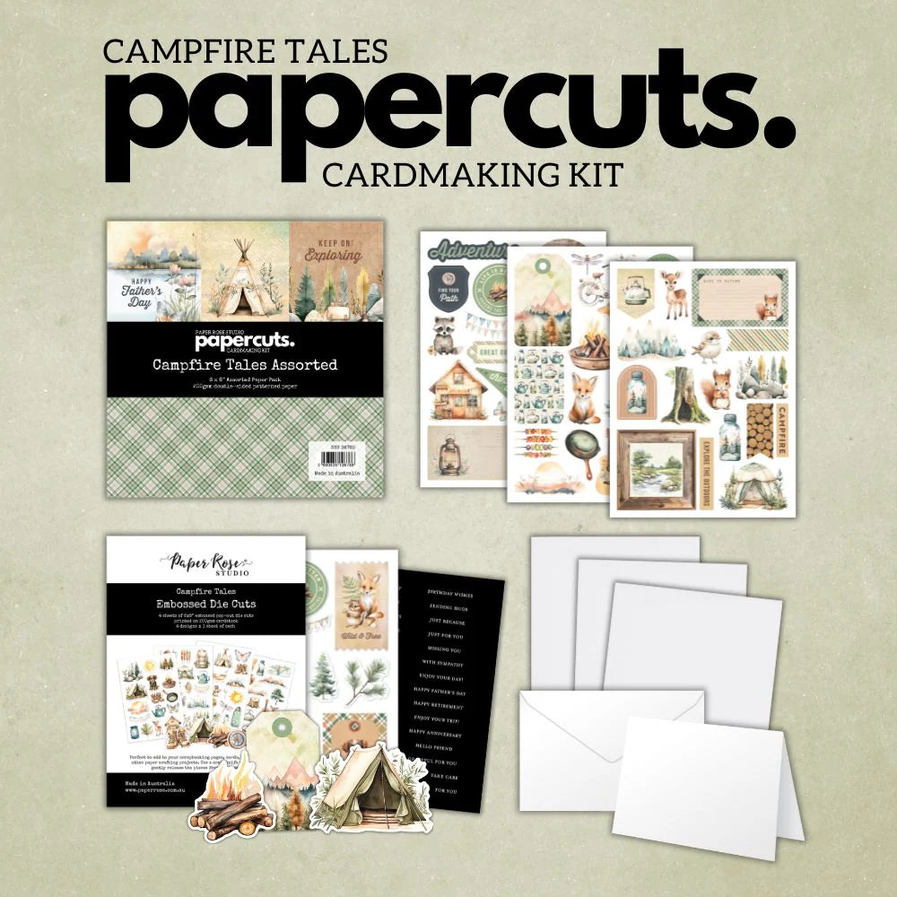Campfire Tales Papercuts Cardmaking Kit 36760
