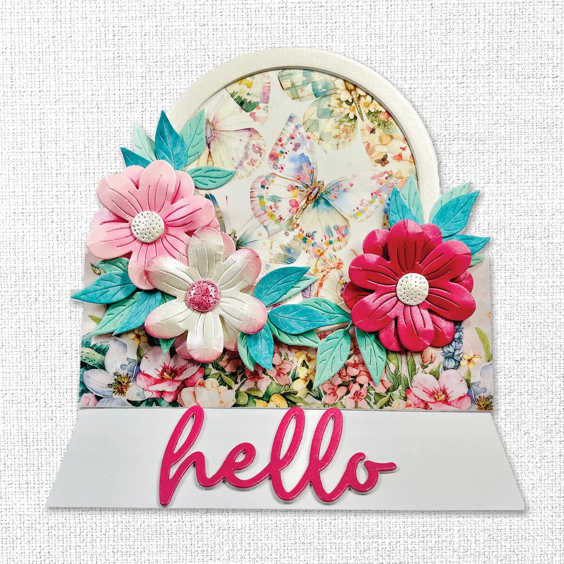 Aimee Etched Flower Metal Cutting Dies 30003