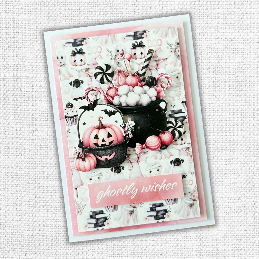 Pink Halloween Cut Aparts Paper Pack 32793