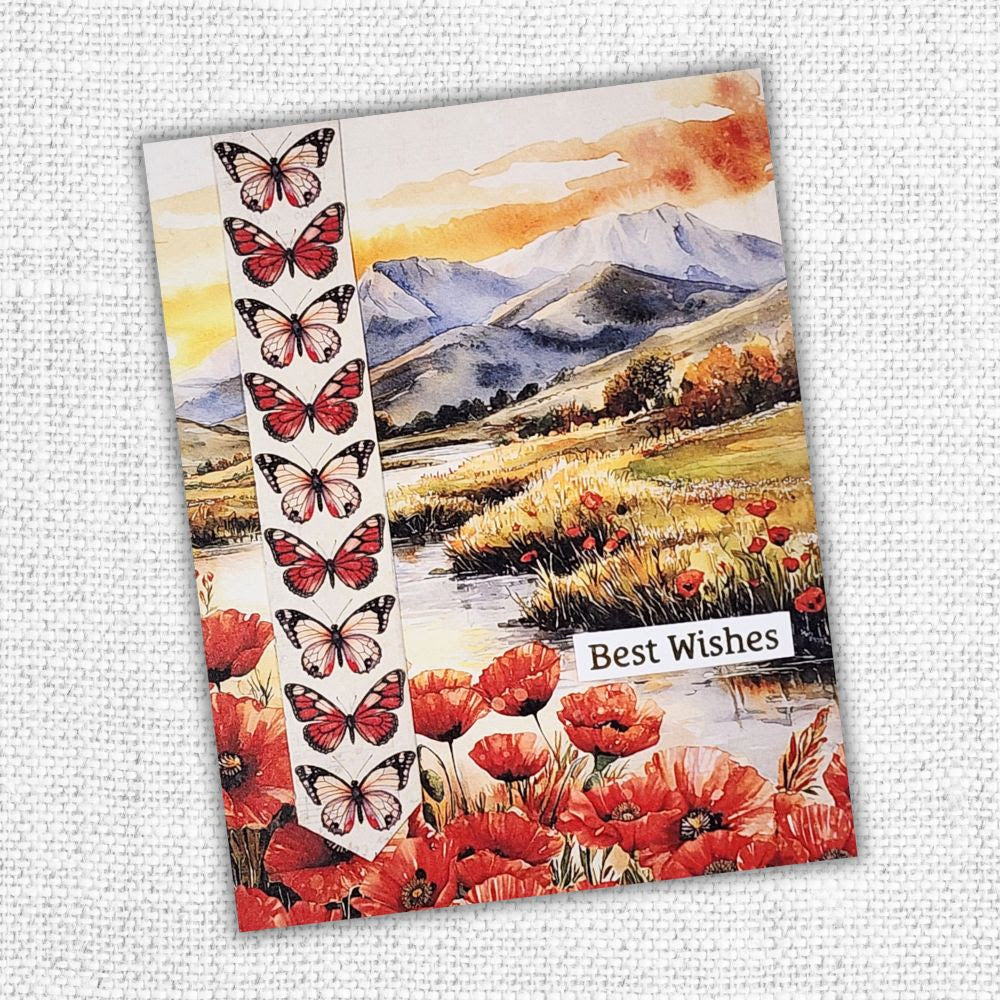 Poppy Garden Basics 12x12 Paper Collection 34644