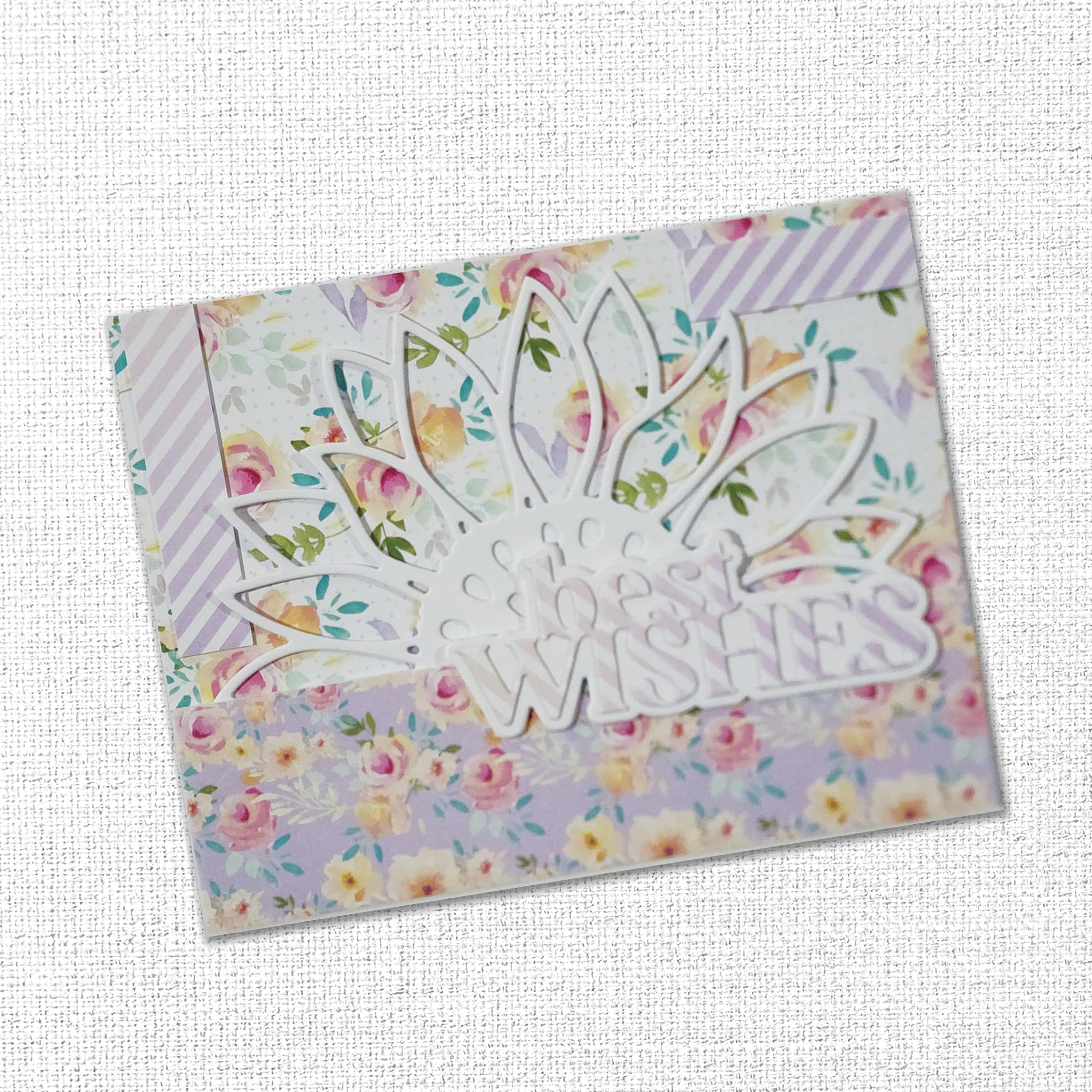 Sunflower Border Metal Cutting Die 33909