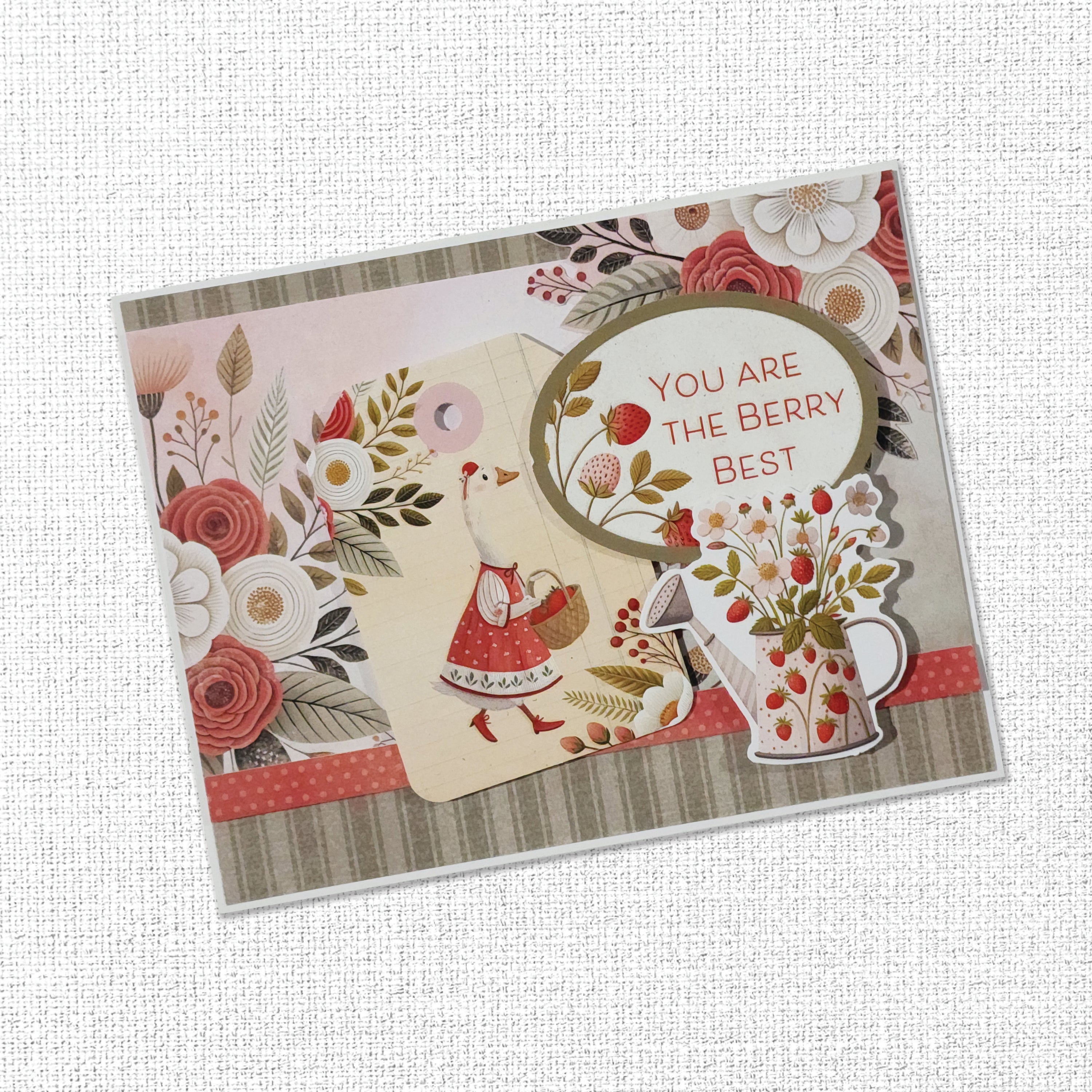 Strawberry Friends 12x12 Paper Collection 34860