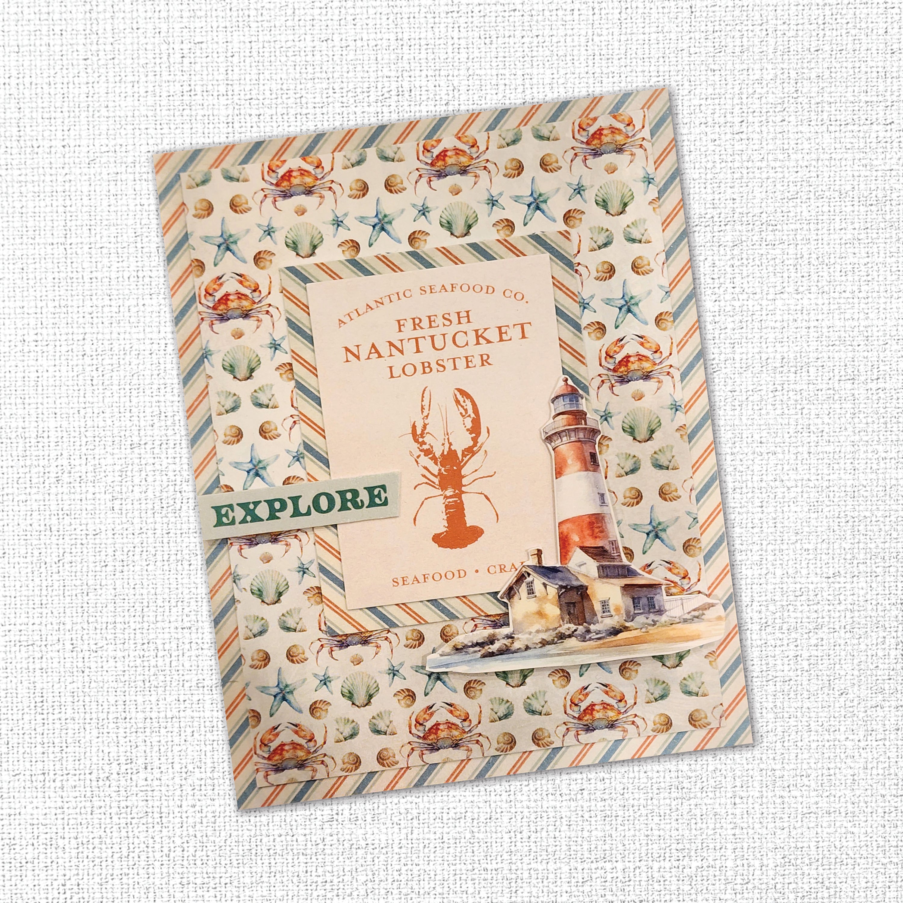 Seaside Memories Basics 12x12 Paper Collection 33774