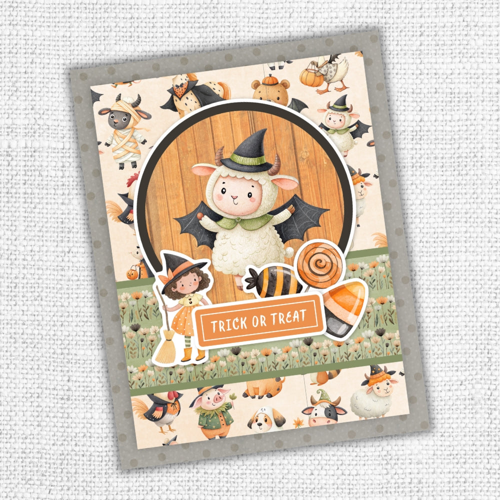 Halloween Harvest 6x8" Tags & Tickets Embossed Die Cuts 37213