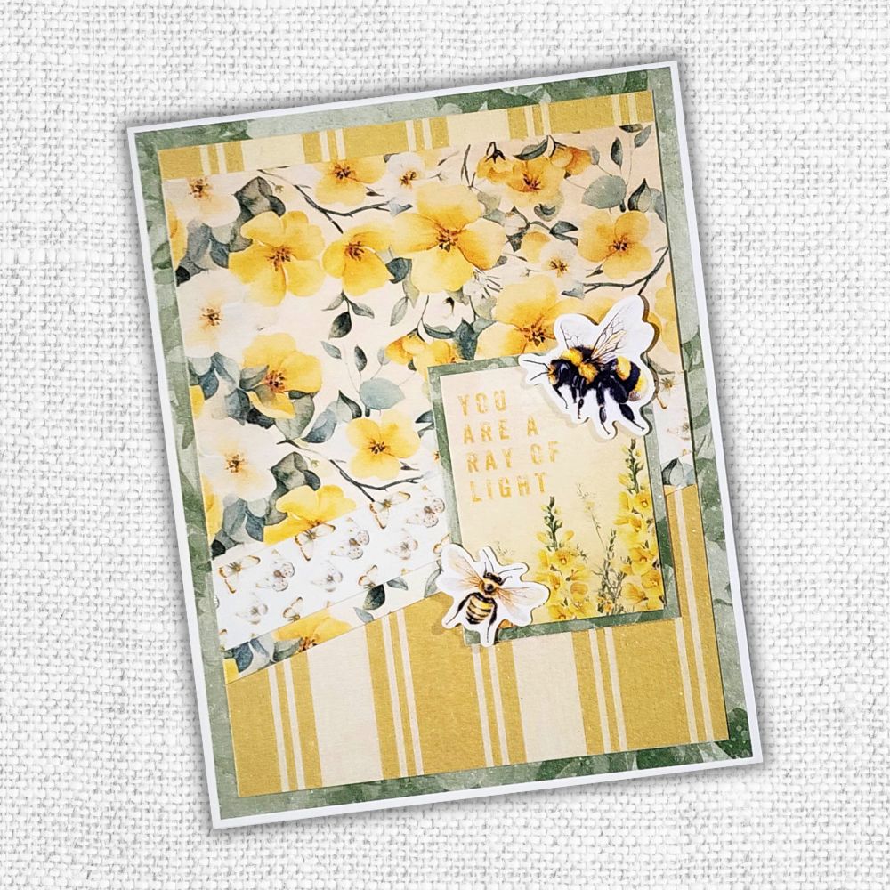 Bees & Butterflies Papercuts Cardmaking Kit January 2025 33951