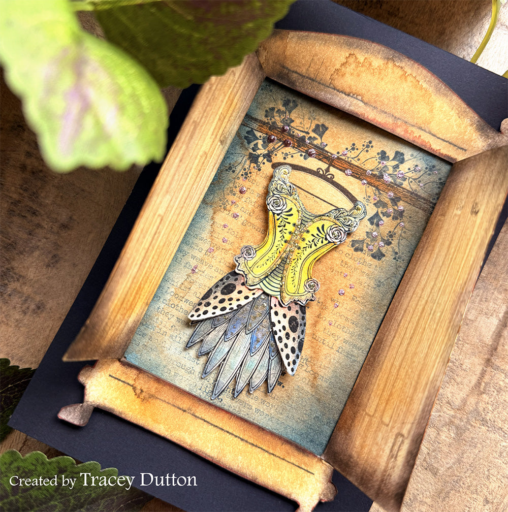 Lavinia Stamps - Ladybird Bustle Stamp