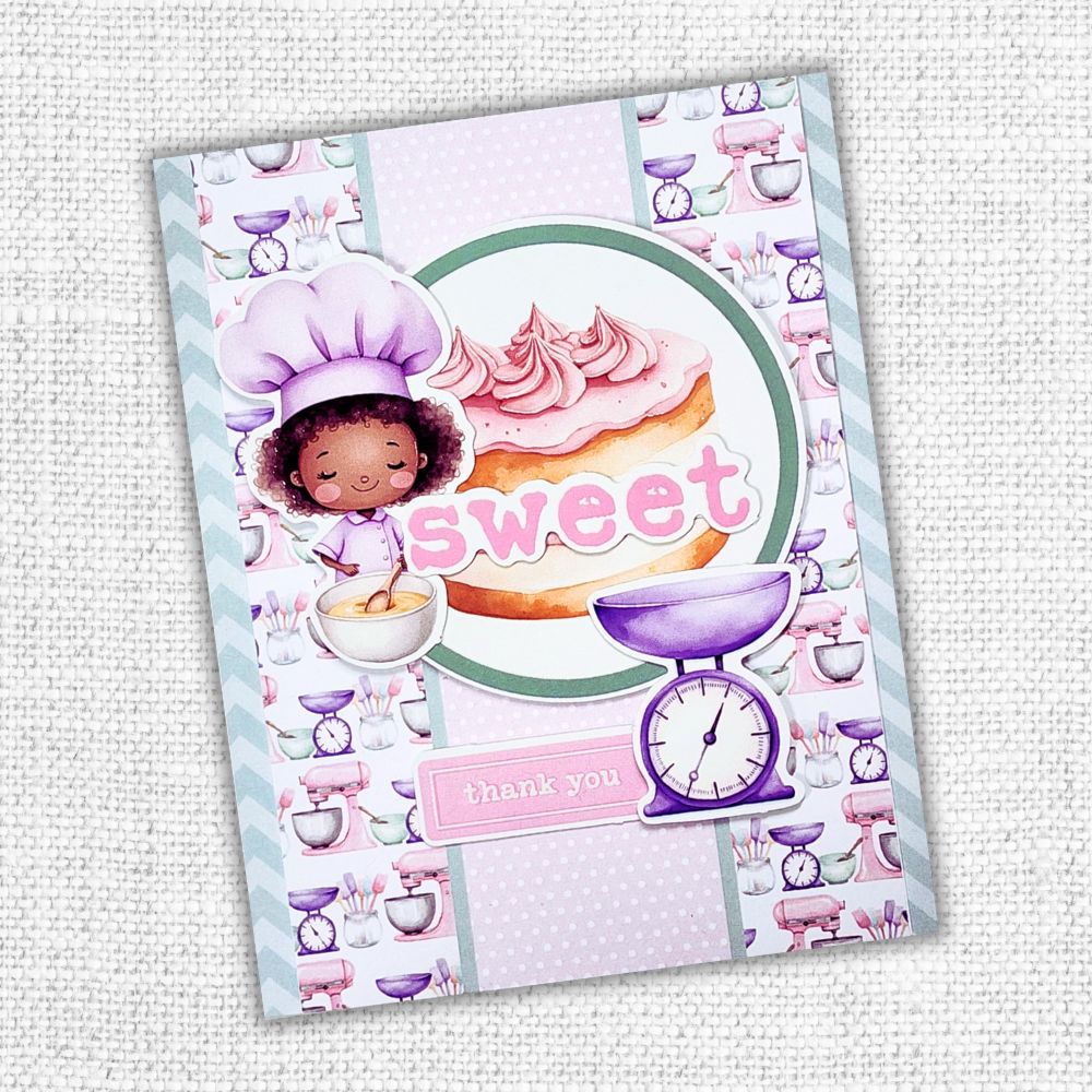 Little Bakers Quick Card Die Cuts 35017