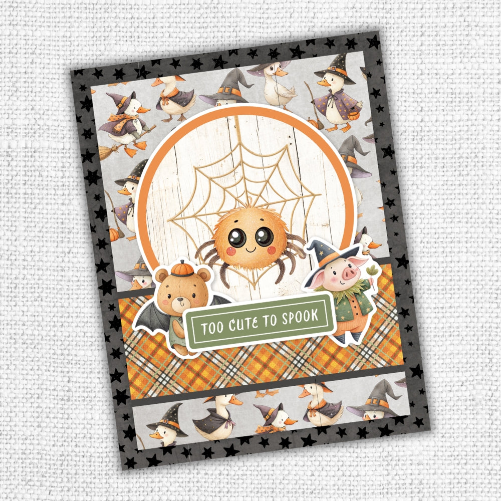 Halloween Harvest 6x8" Tags & Tickets Embossed Die Cuts 37213