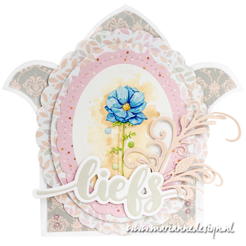 Marianne Design A4 Cutting Sheet - Single Flowers