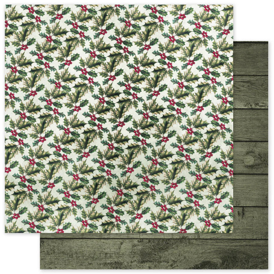 Christmas Holly Basics 6x6 Paper Collection 35139