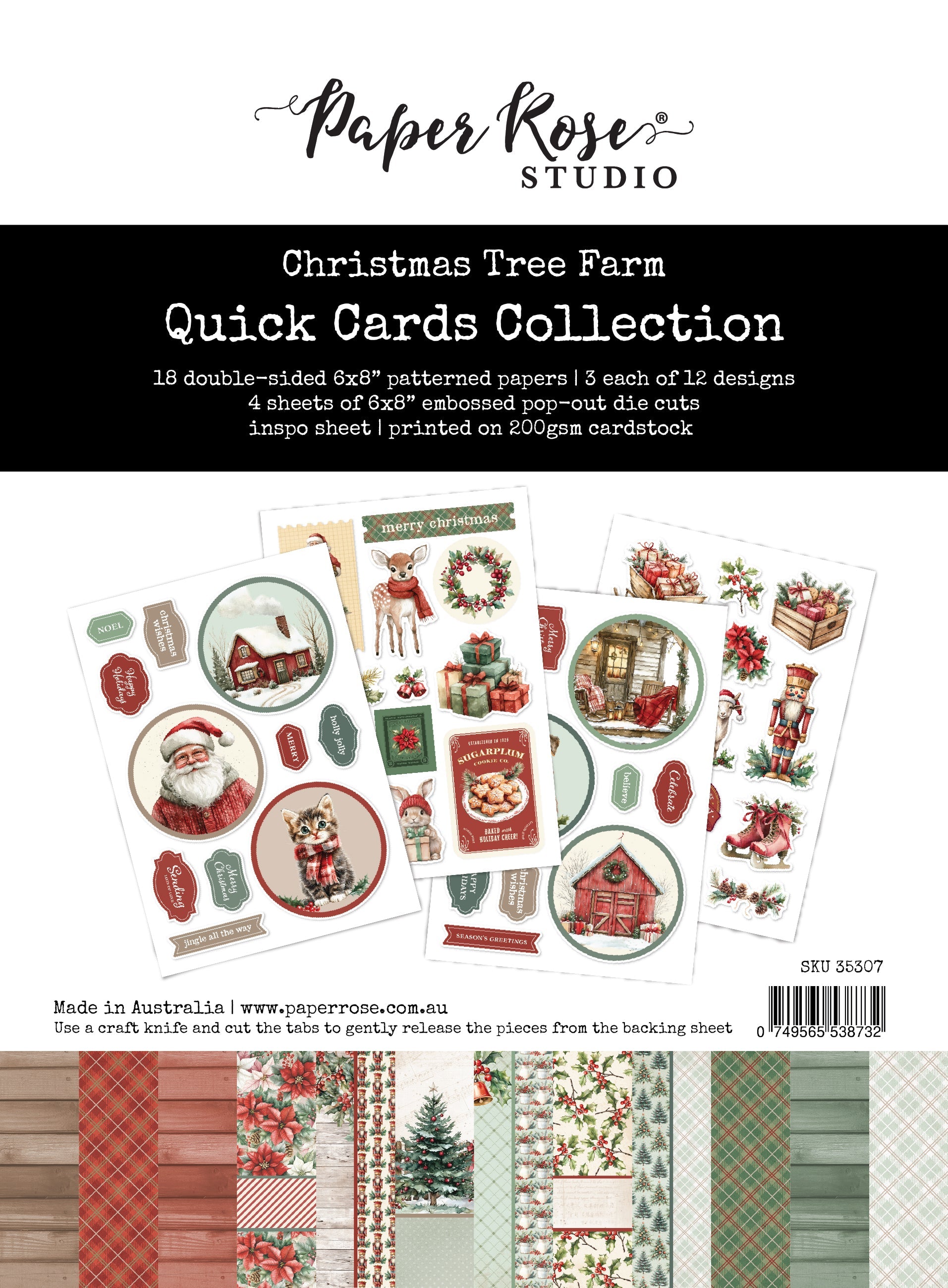 Christmas Tree Farm Quick Card Collection 35307
