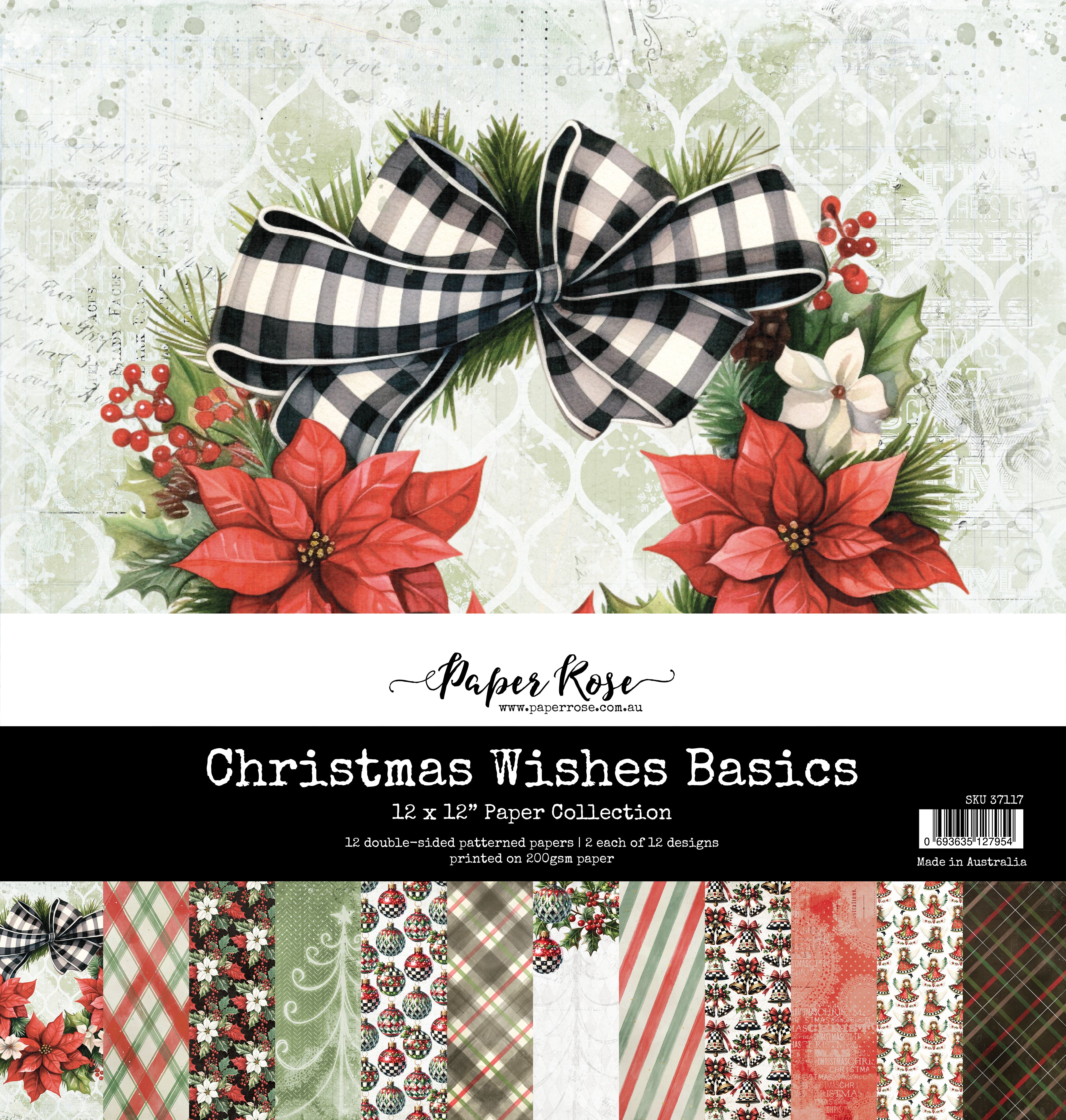 Christmas Wishes Basics 12x12 Paper Collection 37117