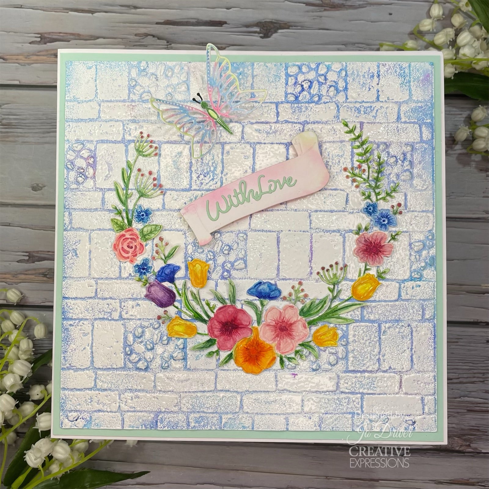 Creative Expressions Jamie Rodgers Fairy Village Butterfly Bouquet Craft Die