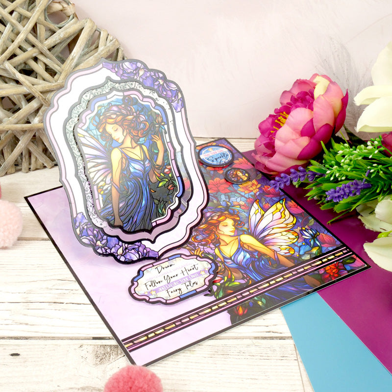 Deluxe Craft Pads - Stained Glass Mystical Worlds