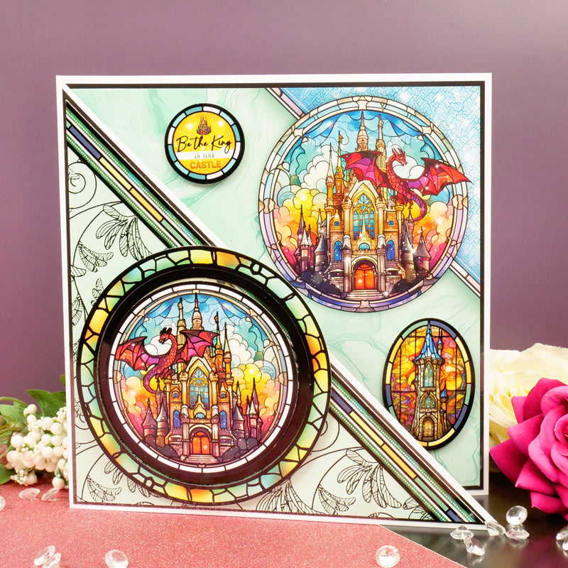 Deluxe Craft Pads - Stained Glass Mystical Worlds