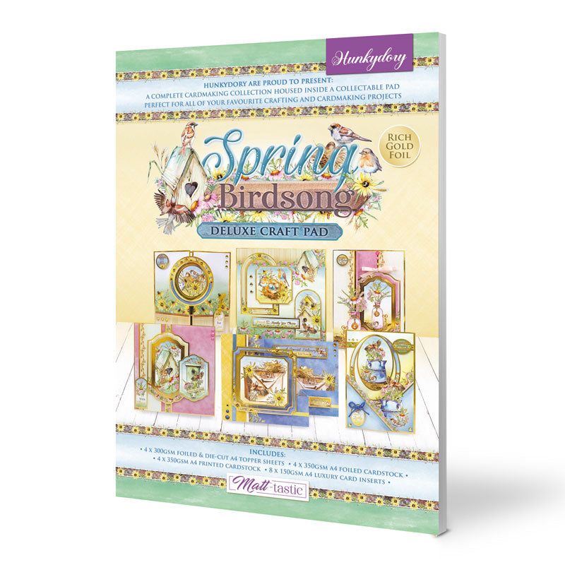 Deluxe Craft Pads - Spring Birdsong