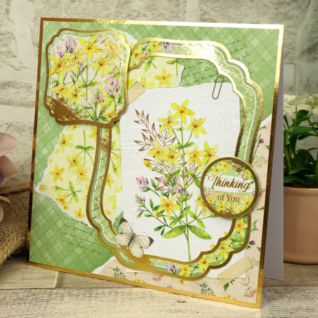 Deluxe Craft Pad - Forever Florals Wildflowers