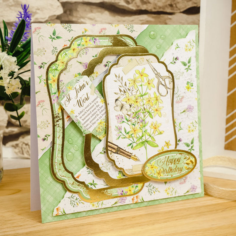 Deluxe Craft Pad - Forever Florals Wildflowers