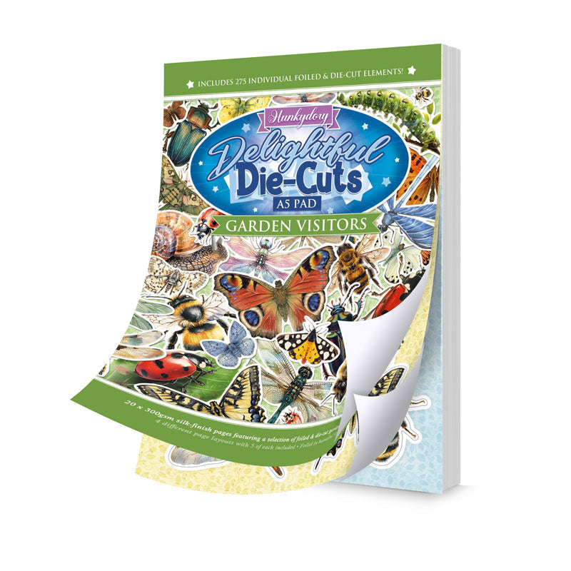 Delightful Die-Cuts - Garden Visitors