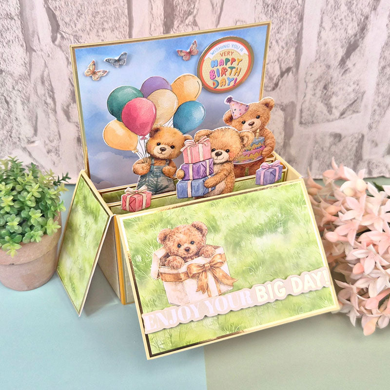 Delightful Die-Cuts - Heartwarming Teddies