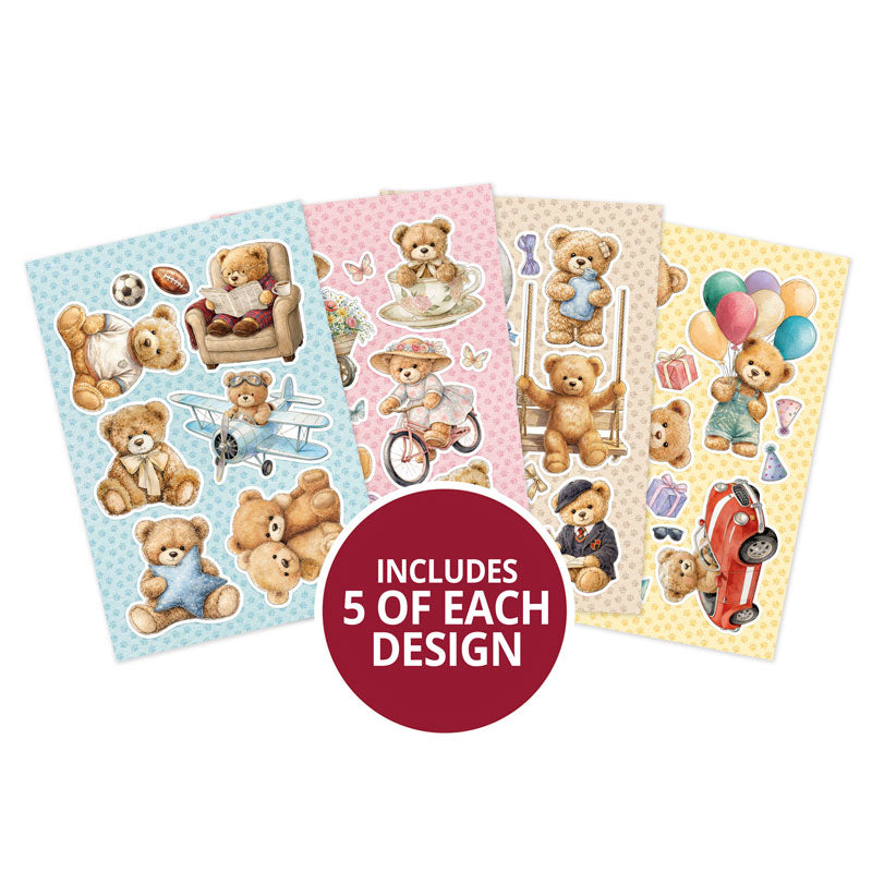 Delightful Die-Cuts - Heartwarming Teddies