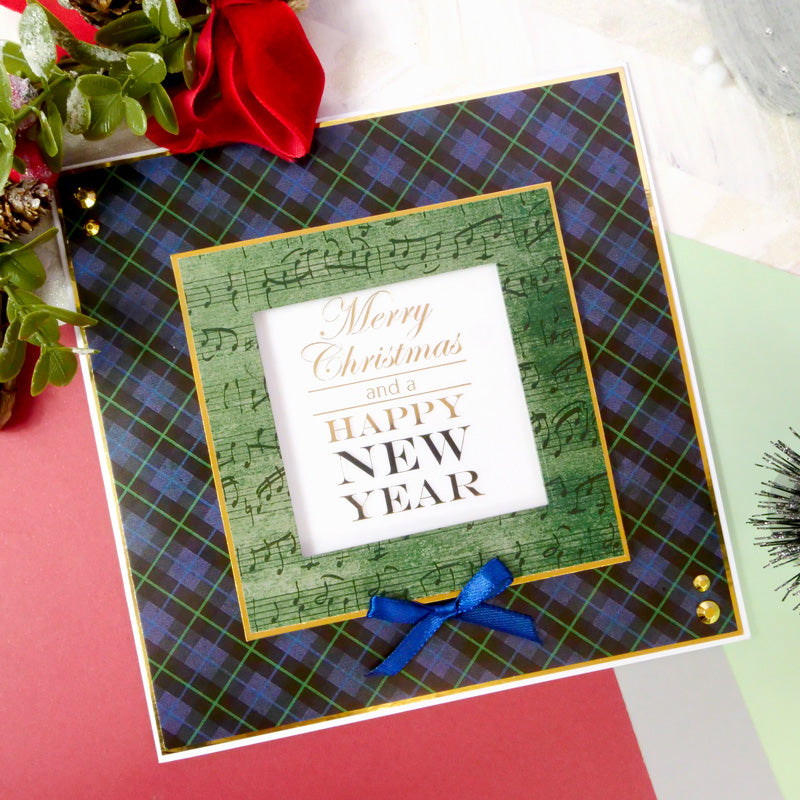 Duo Design Paper Pads - Traditional Christmas & Music Paper