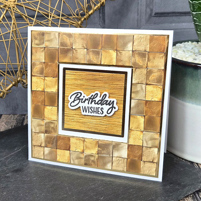 Duo Design Paper Pads - Gilded Elegance & Brushed Gold