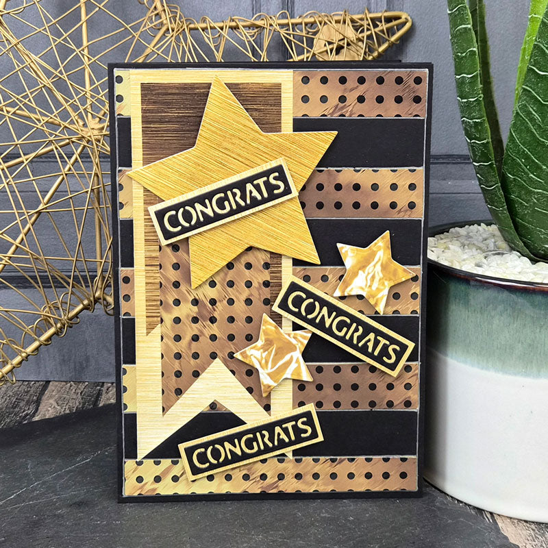 Duo Design Paper Pads - Gilded Elegance & Brushed Gold