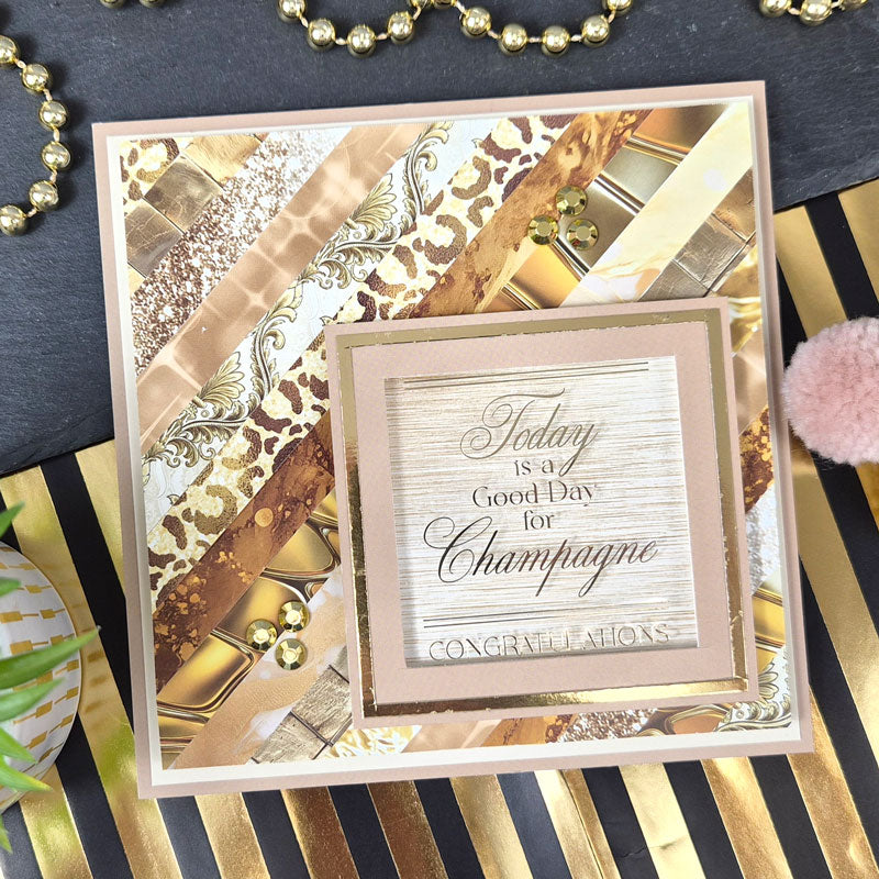 Duo Design Paper Pads - Gilded Elegance & Brushed Gold