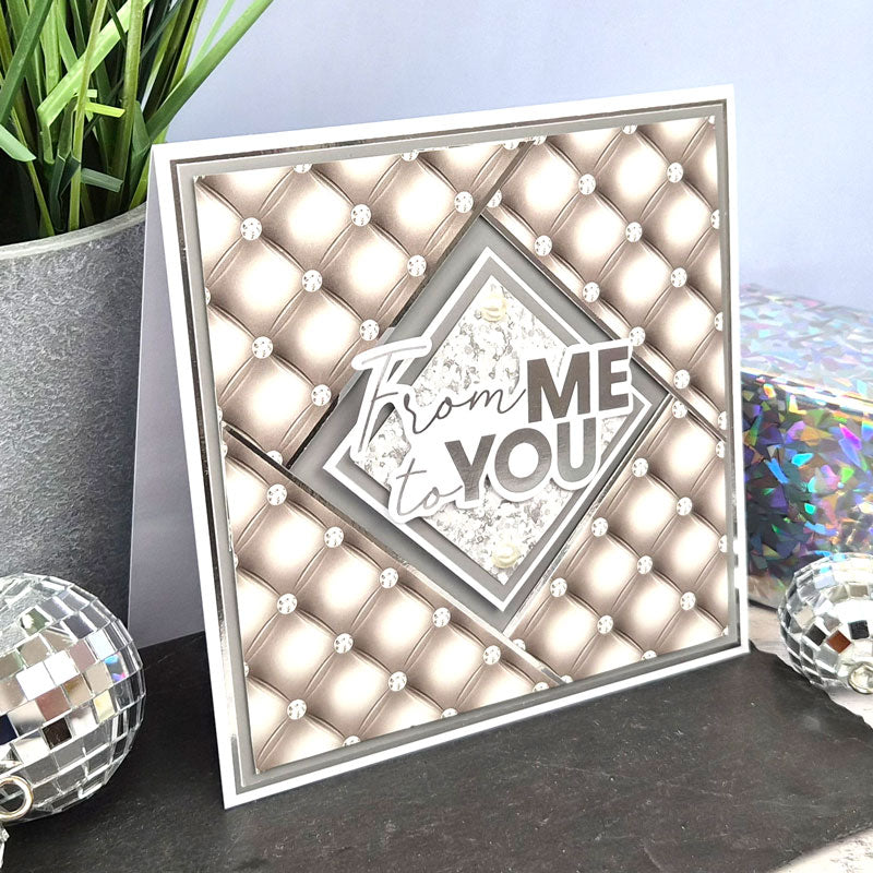 Duo Design Paper Pads - Silver Splendour & Glorious Glitter