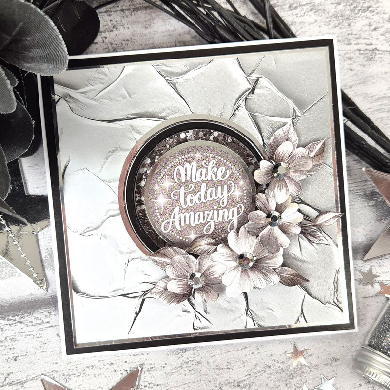 Duo Design Paper Pads - Silver Splendour & Glorious Glitter