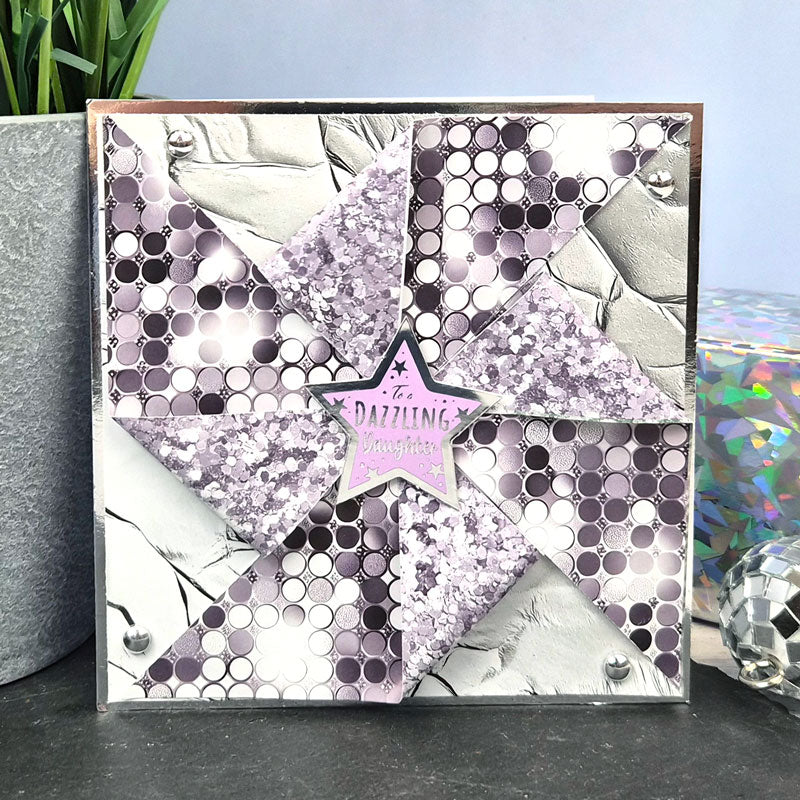 Duo Design Paper Pads - Silver Splendour & Glorious Glitter