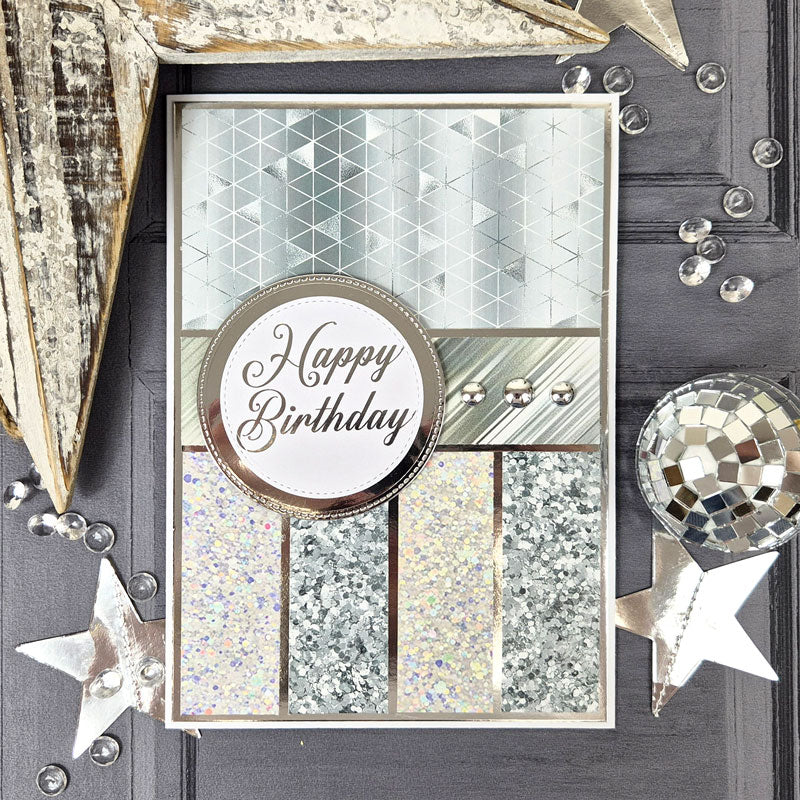 Duo Design Paper Pads - Silver Splendour & Glorious Glitter