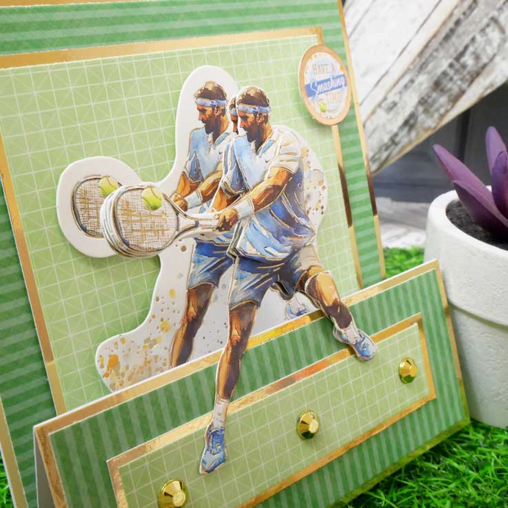 The Champions Decoupage Topper Sheet