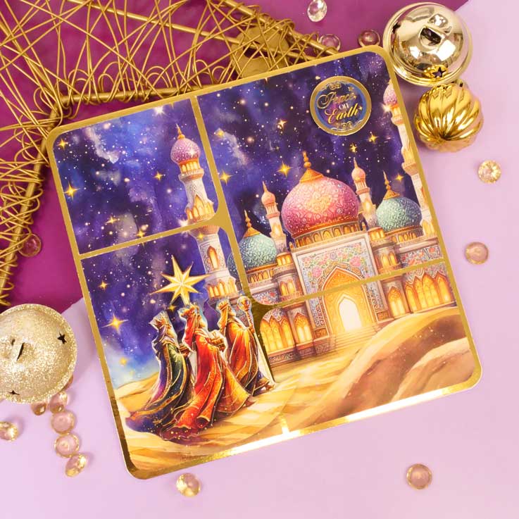 Christmas Time Is Here Decoupage Topper Collection