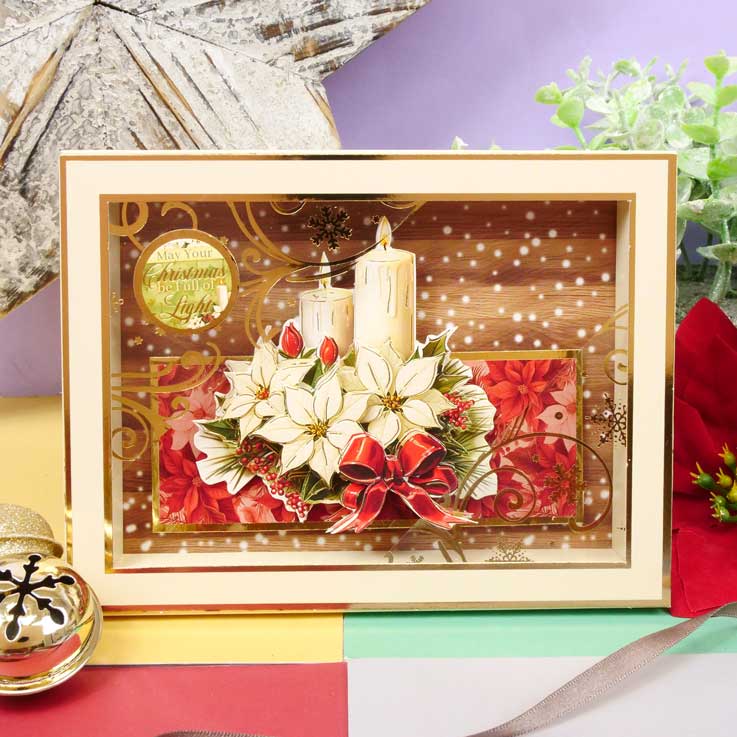 Christmas Time Is Here Decoupage Topper Collection