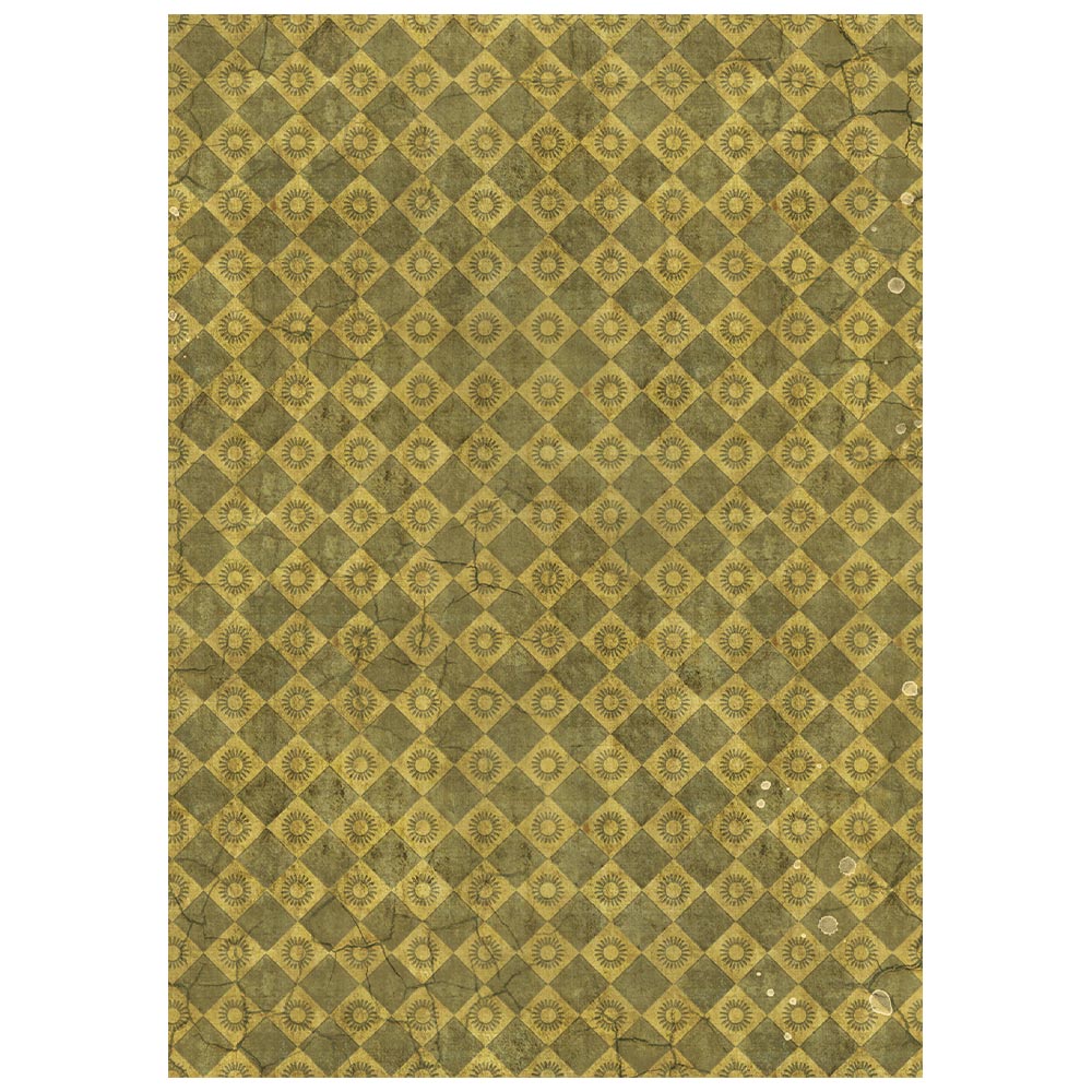 Printed 8 Rice Paper A6 Backgrounds Selection For Art And Craft - Silent Night