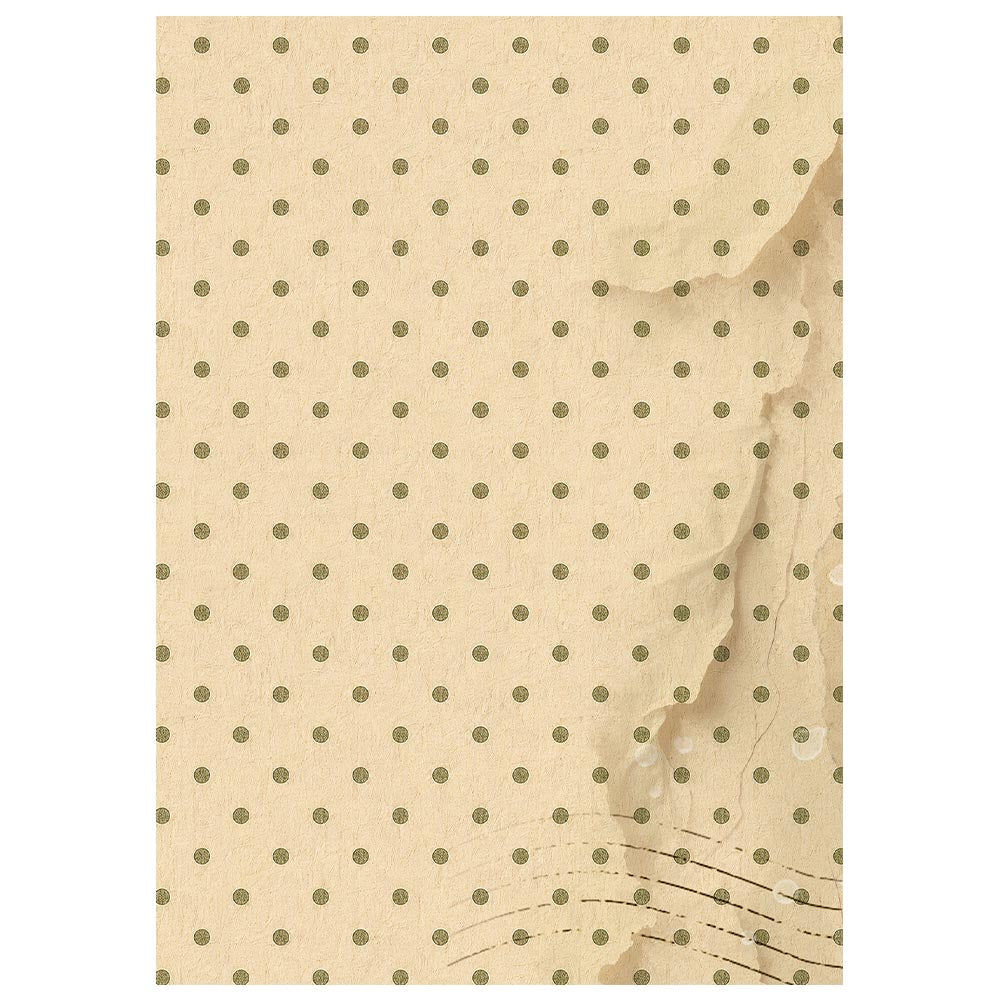 Printed 8 Rice Paper A6 Backgrounds Selection For Art And Craft - Cozy Family