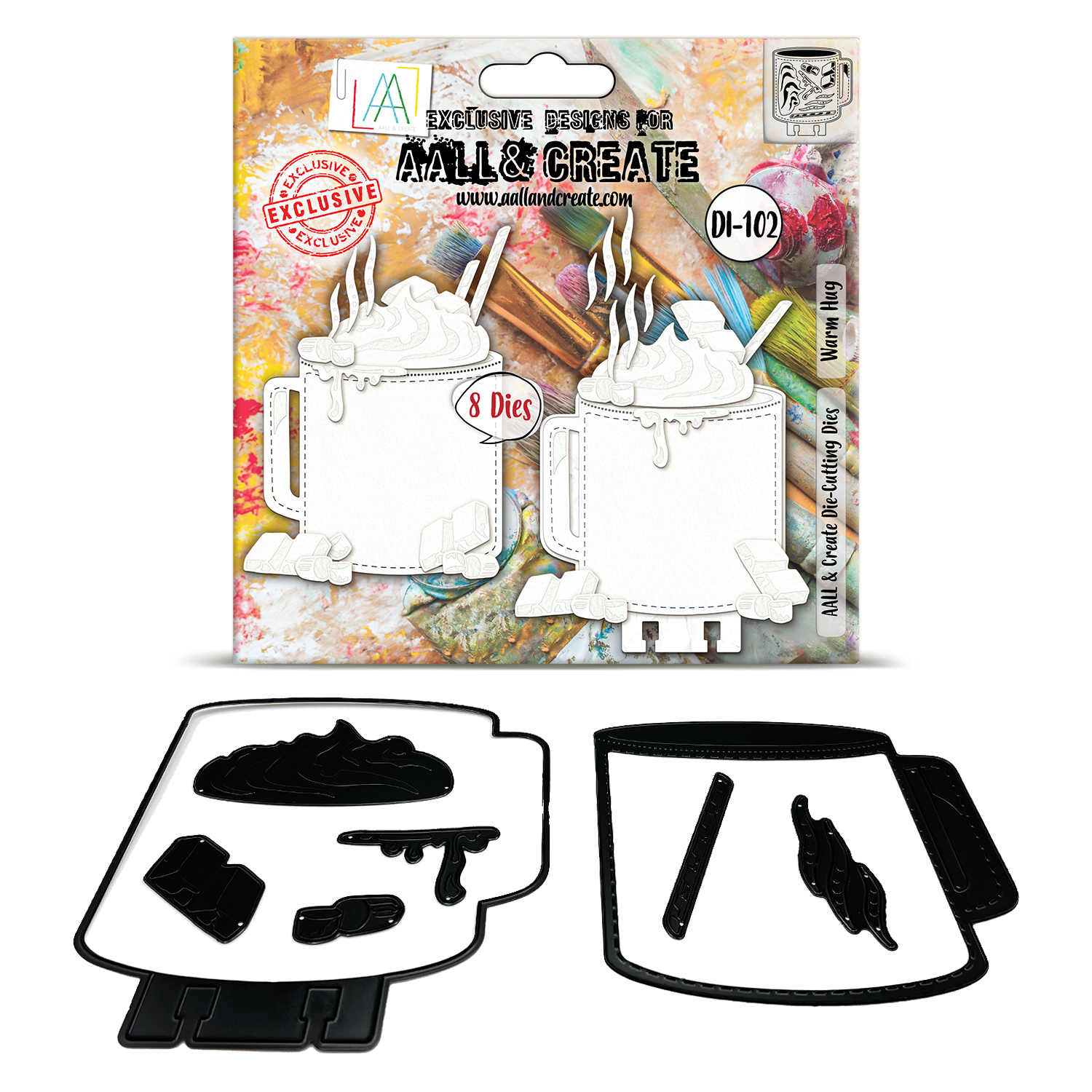 AALL and Create - Die-Cutting Die Set - Warm Hug